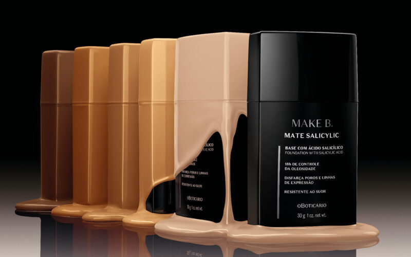 O Boticário reapresenta Make B. Mate Salicylic, elevando o padrão das bases para pele oleosa da brasileira 
