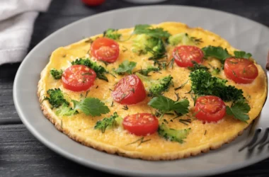 Fatias de omelete são uma nova opção nutricional no mercado