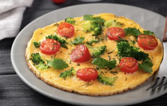 Fatias de omelete são uma nova opção nutricional no mercado