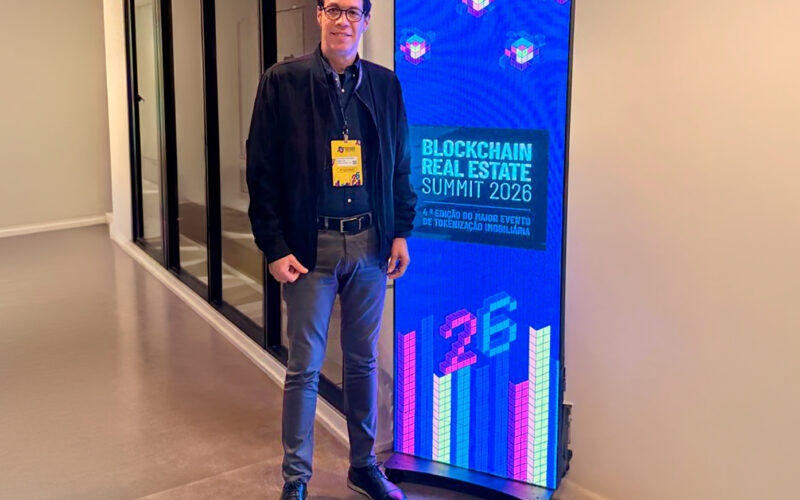 Jorge Santos, CEO da Cohab Premium, participa do maior summit de tokenização imobiliária da América Latina