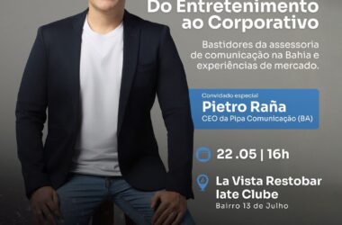 Café FPress! recebe o jornalista Pietro Raña, referência em comunicação na Bahia