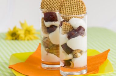 Receita prática para curtir a Copa do Mundo: Verrine de Biscoito Maria