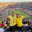 Agabas e Pokas vivem emoção da estreia do Brasil na Copa do Mundo e levam torcida sergipana para dentro do estádio
