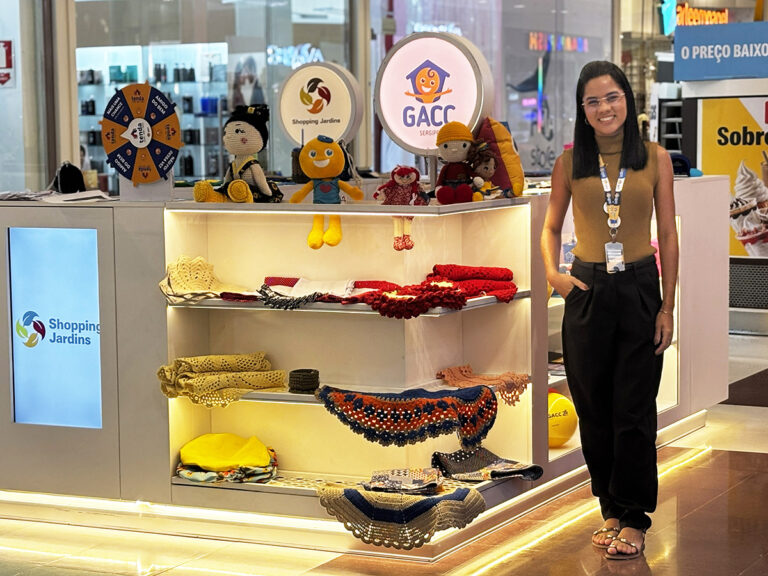 GACC leva produtos solidários para o Shopping Jardins