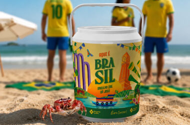 Shopping Jardins presenteia consumidores com cooler exclusivo