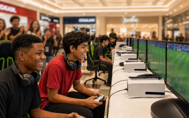 Shopping Jardins recebe Copa de Futebol Digital da FSFDE