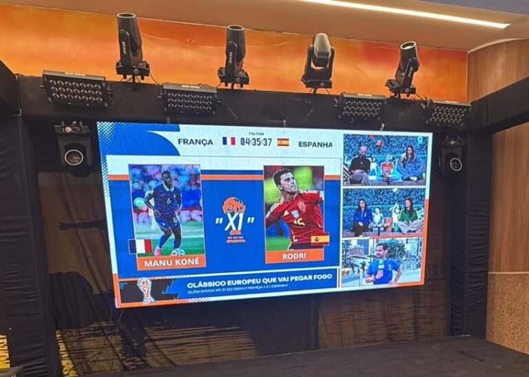 RioMar Aracaju transforma-se em ponto de encontro para a grande final da Copa