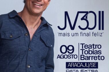 Após sucesso de público, Jorge Vercillo retorna a Aracaju para apresentação especial no Dia dos Pais