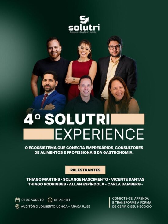 Evento reúne especialistas em Aracaju para debater gestão e inovação na gastronomia