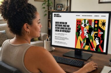 Longe de casa, mas com direito ao voto garantido