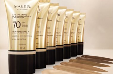 A base N°1 de vendas evoluiu: Make B. Hyaluronic está de volta com uma fórmula ainda mais poderosa 