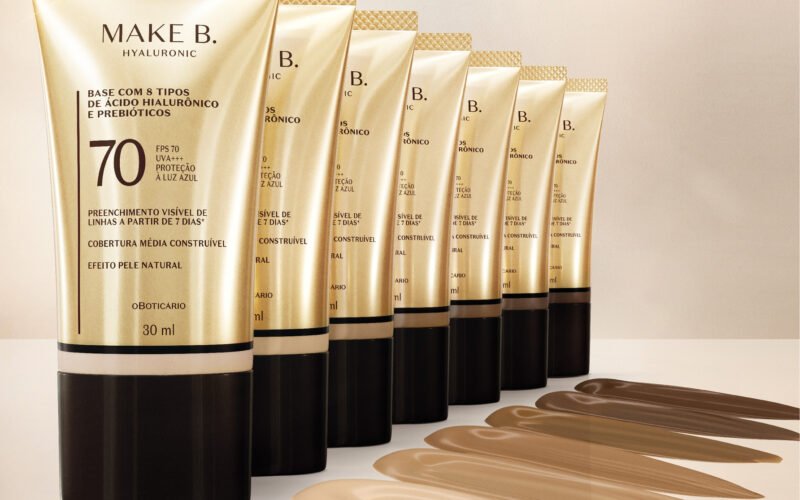 A base N°1 de vendas evoluiu: Make B. Hyaluronic está de volta com uma fórmula ainda mais poderosa 