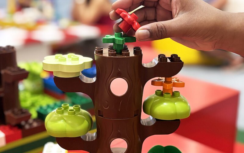 Especialistas destacam os benefícios de brincar com Lego