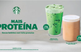 Starbucks aposta em leite proteico no Brasil
