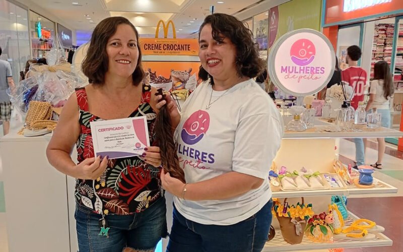 Últimos dias para realizar doação de cabelo no Shopping Jardins